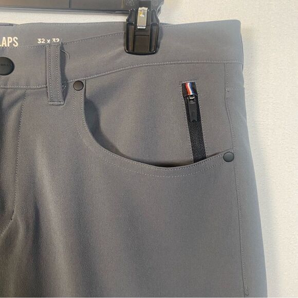 4 Fourlaps Gray Pants Style 1072 Size 32 - Picture 10 of 14